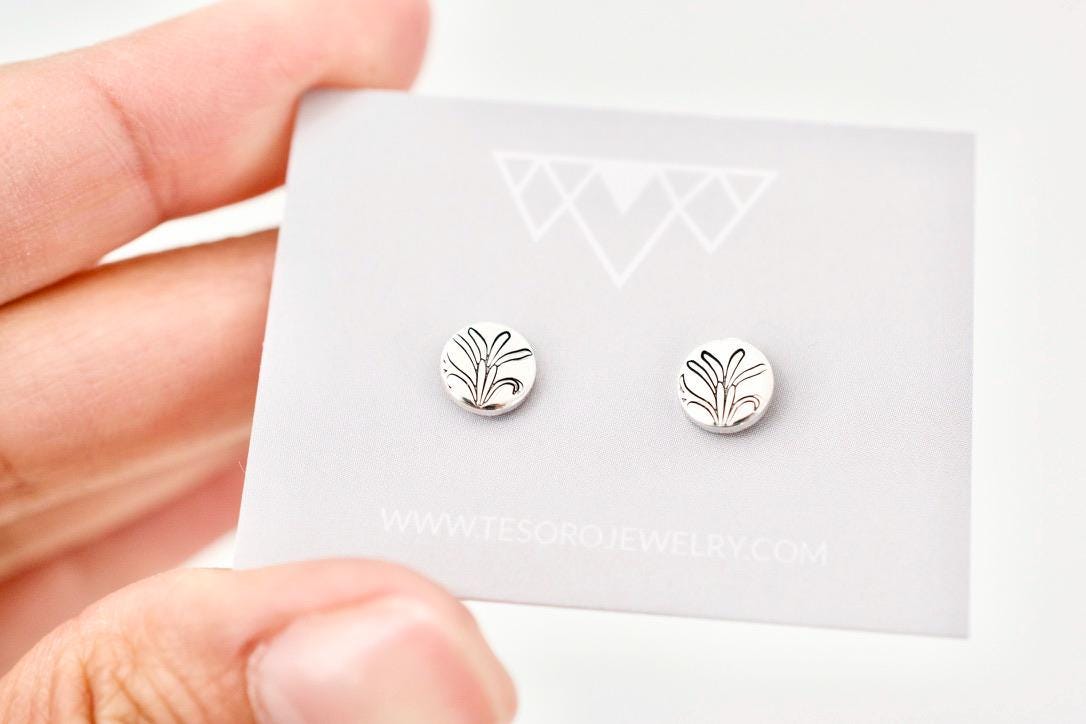 Honeysuckle Earrings - June Birth Month Flower