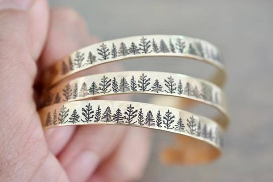 Handwriting Bracelet - Personalized Cuff - Engraved Jewelry - 1/4 inch