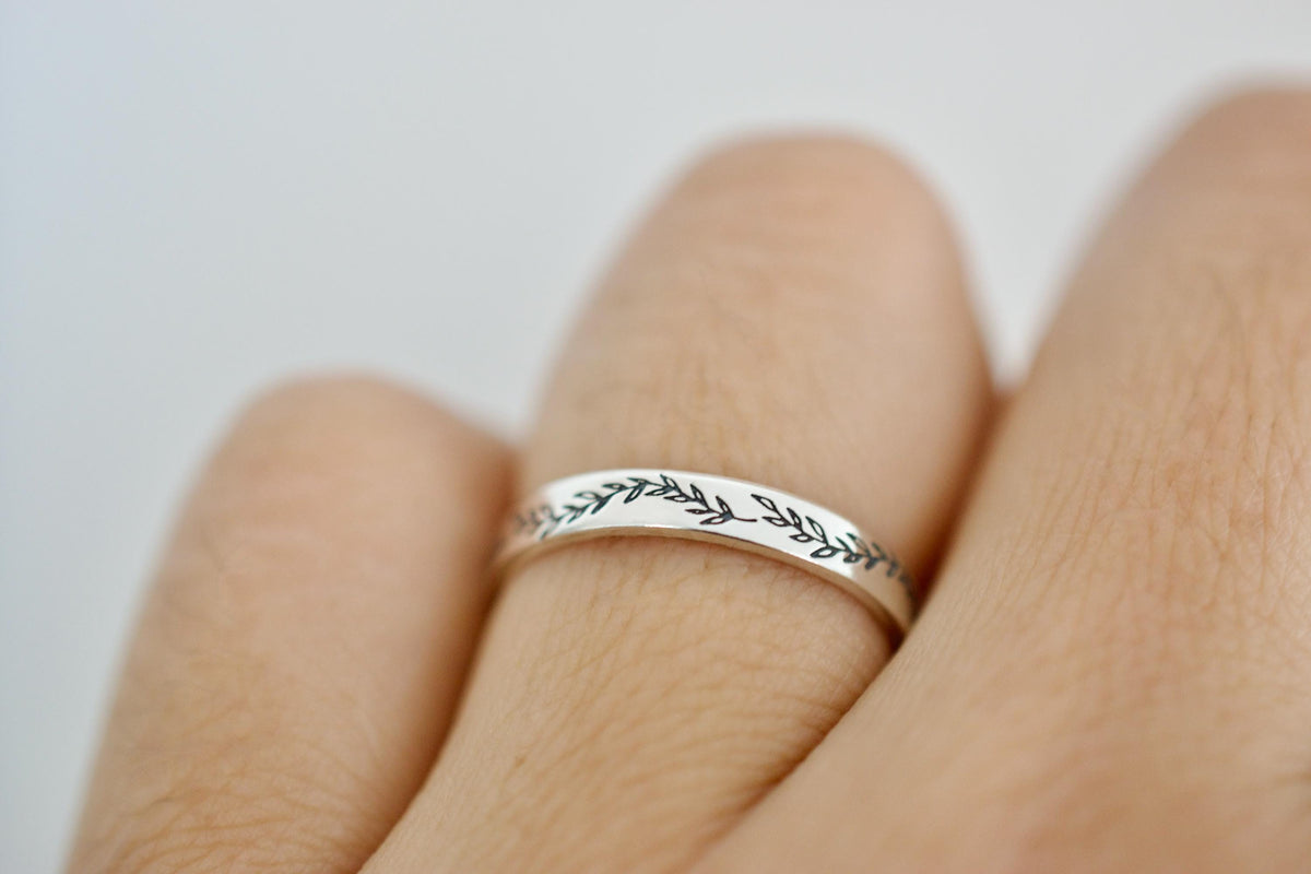 Ivy Ring - Sterling Silver Ring