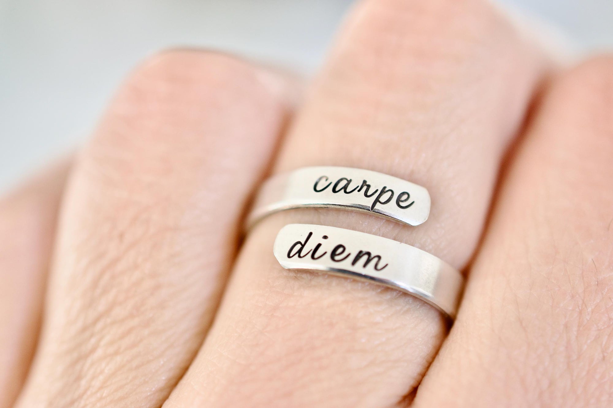 Carpe Diem Wrap Ring