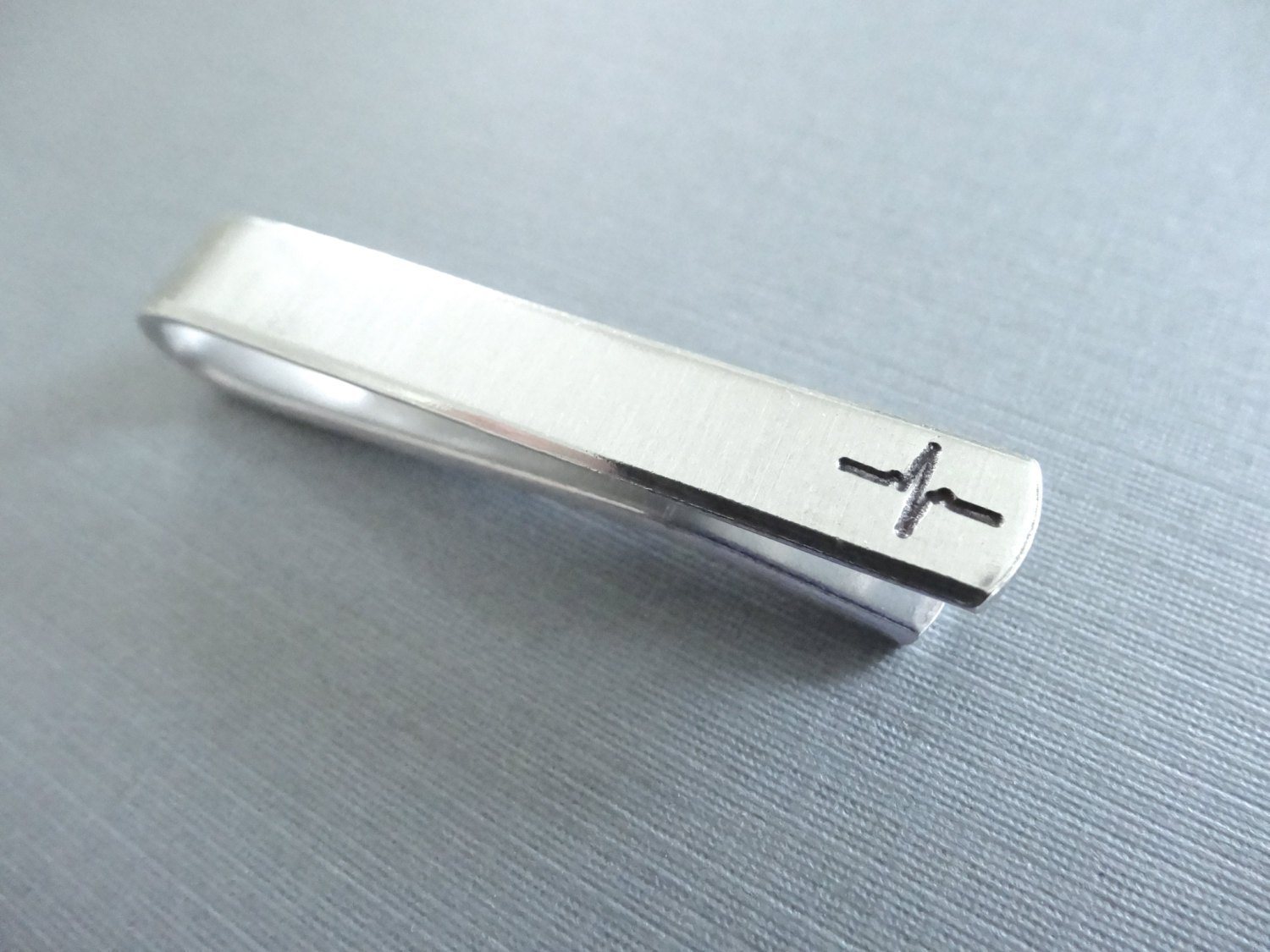 Heartbeat Tie Clip 