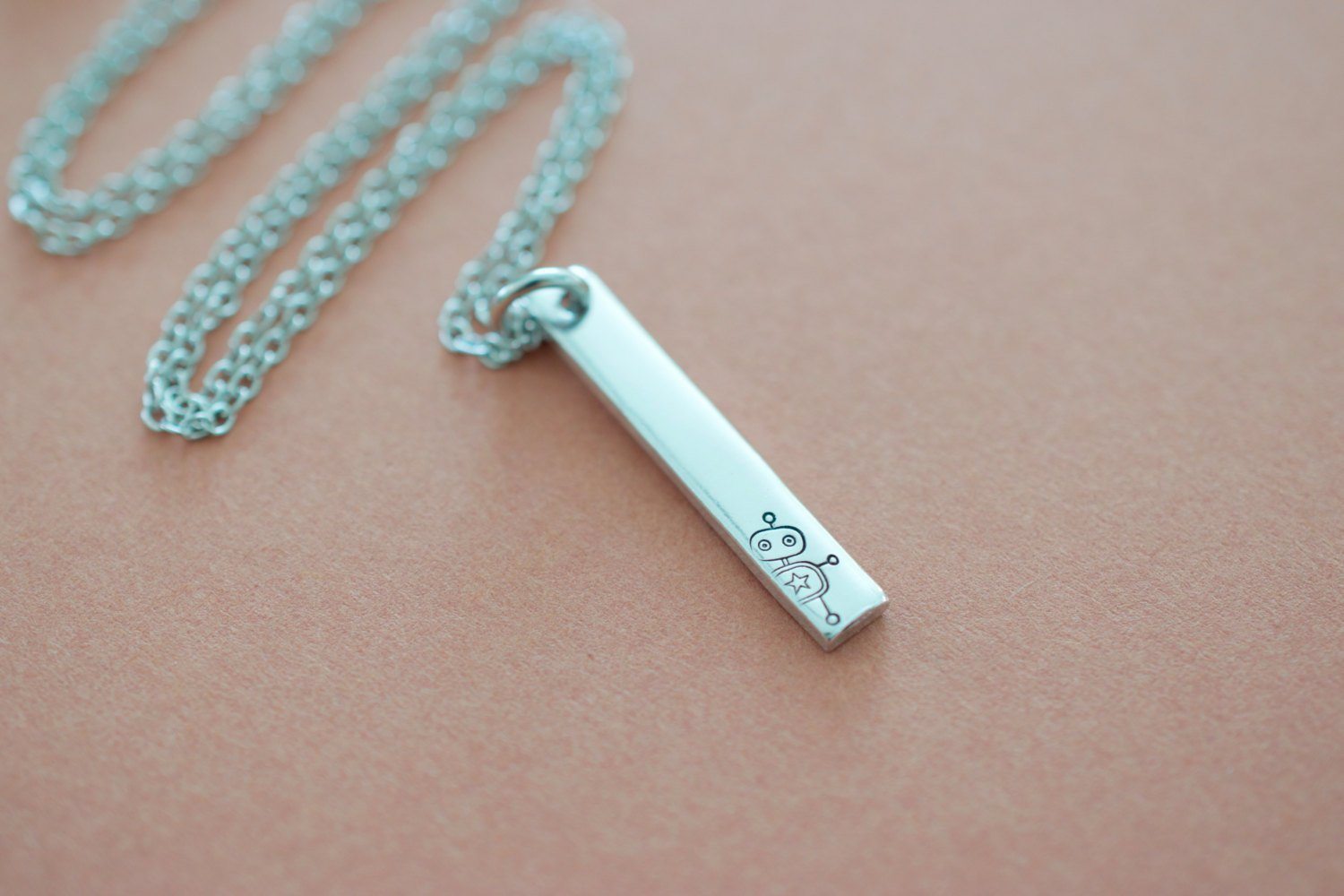 Robot Necklace 