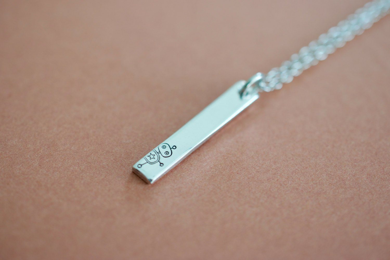 Robot Necklace 