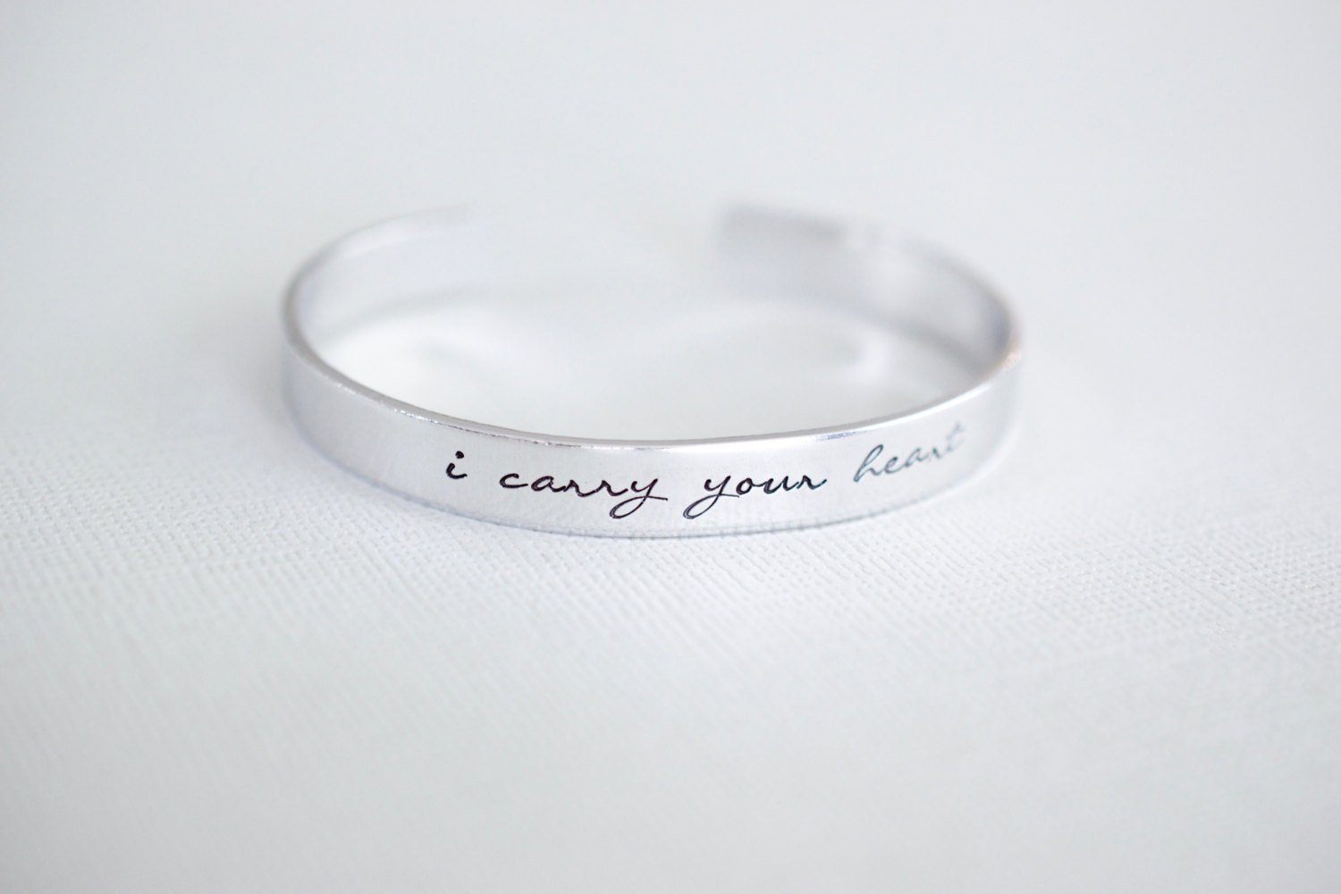 I carry your heart Cuff Bracelet 