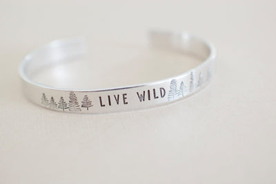Live Wild Cuff Bracelet