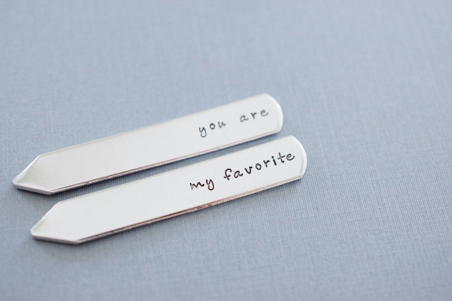 Personalized Collar Stays 