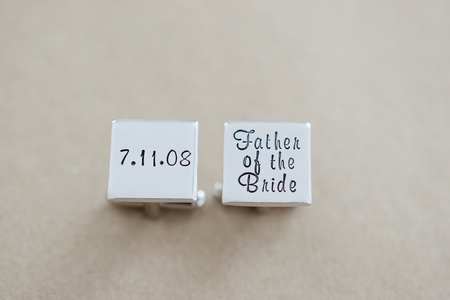 Father of the Groom Cufflinks, set of 2