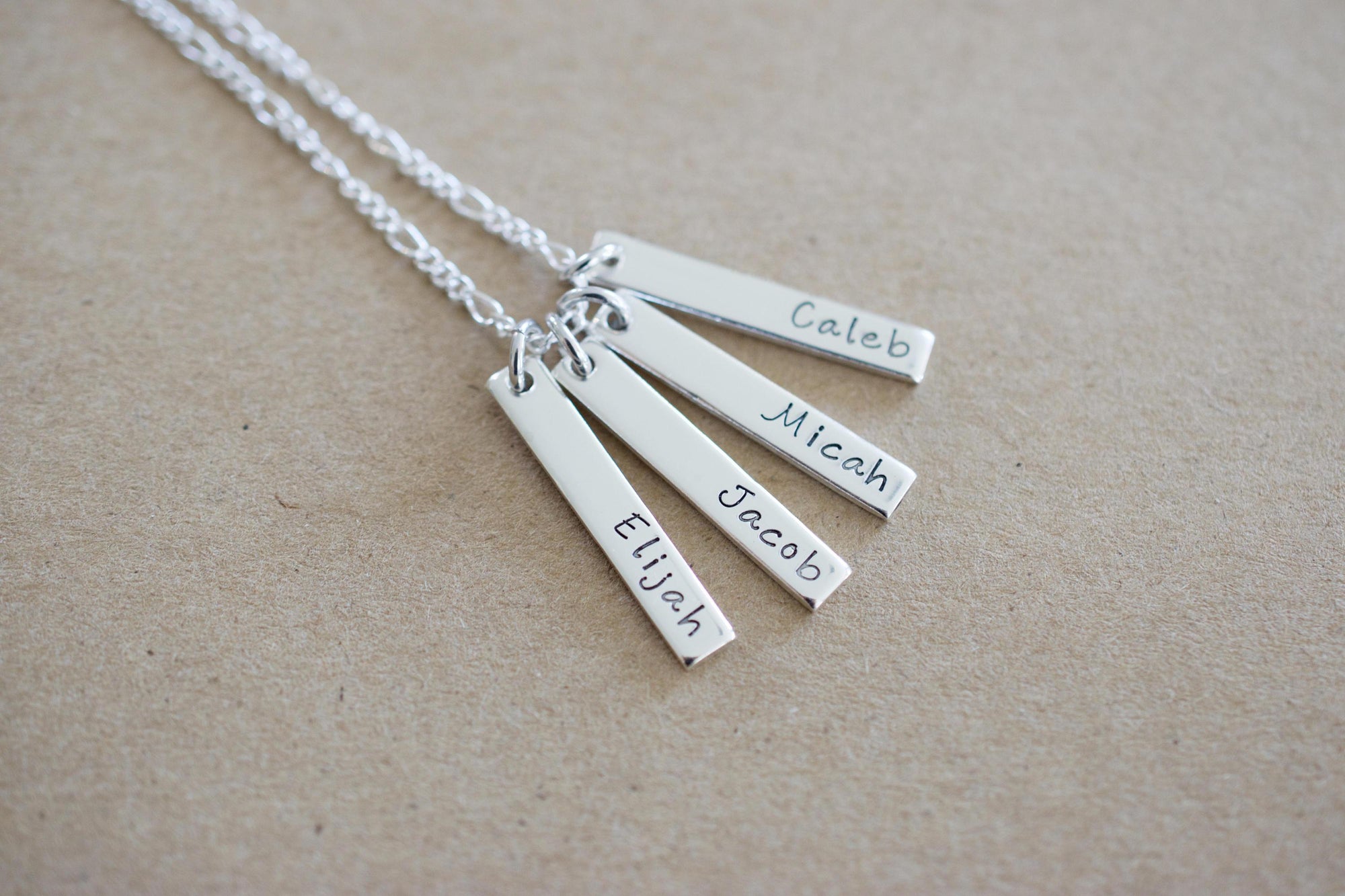 Personalized Bar Necklace 