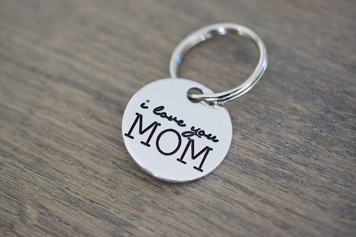 I love you Mom Keychain 