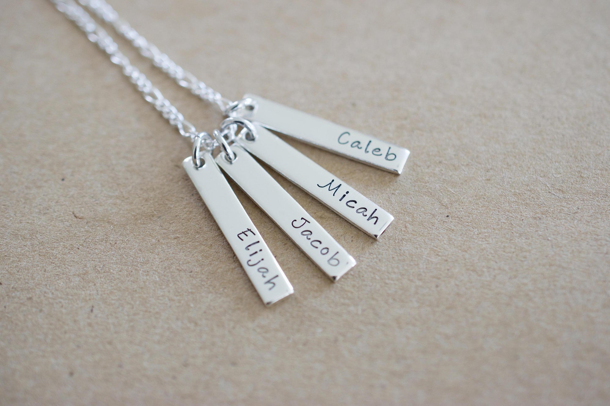 Personalized Bar Necklace 