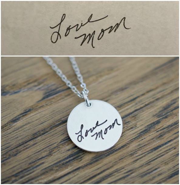 Handwriting Necklace 