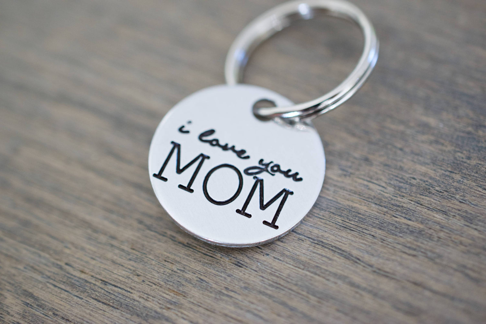 I love you Mom Keychain 