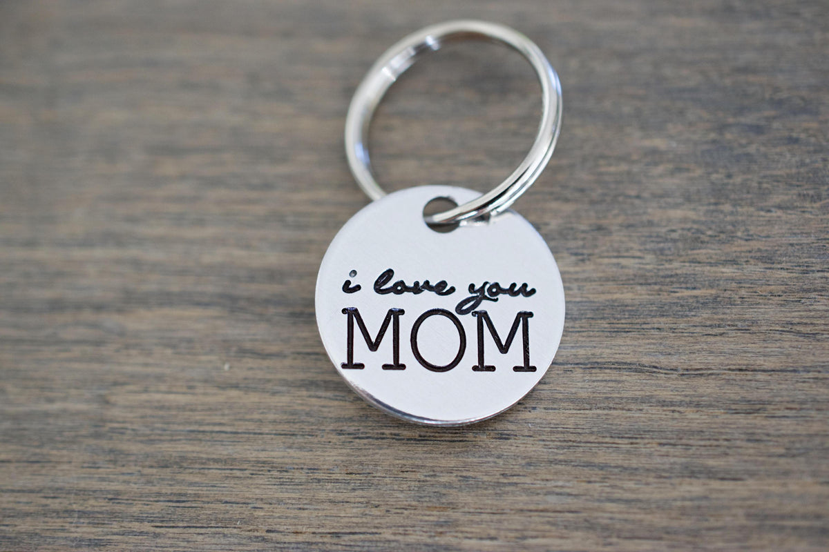 I love you Mom Keychain 