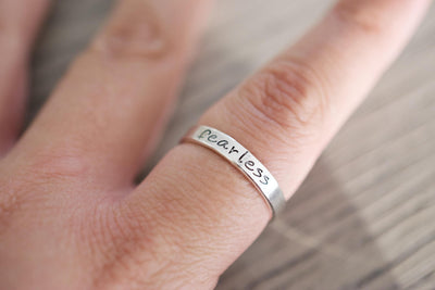 Fearless Ring, on finger