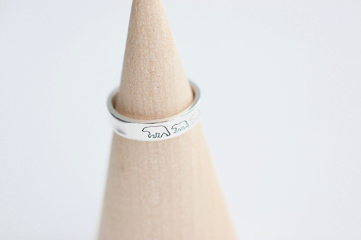 Bear Family Ring 