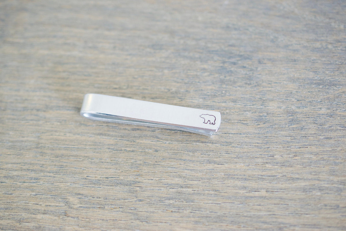 Papa Bear Tie Clip 