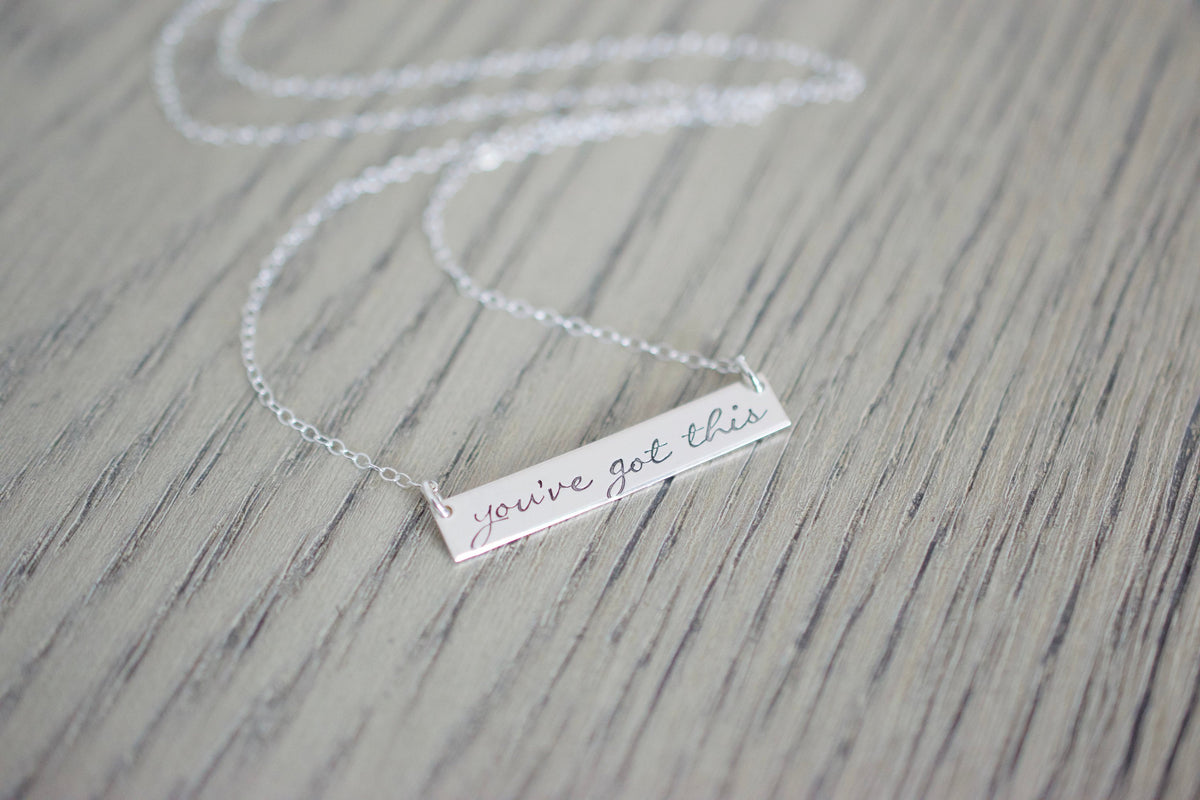 You&#39;ve Got This Necklace, left view