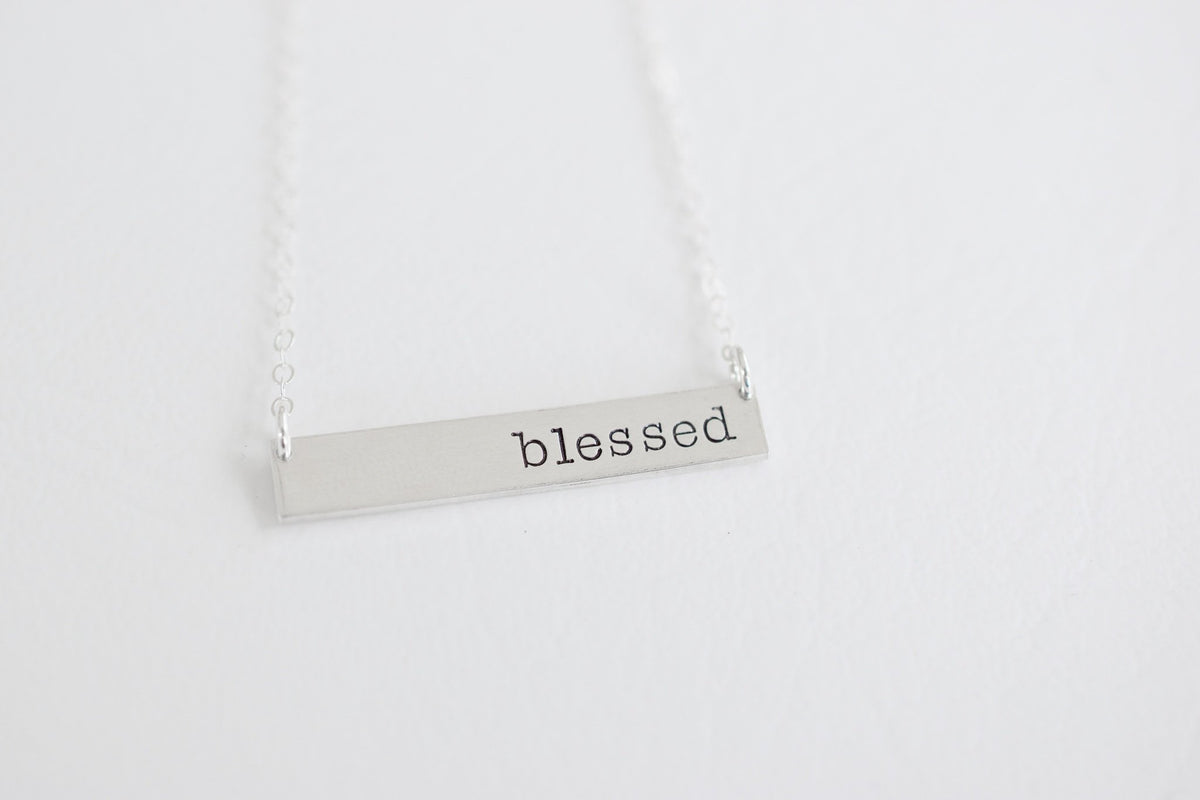 Blessed Necklace, left tilt