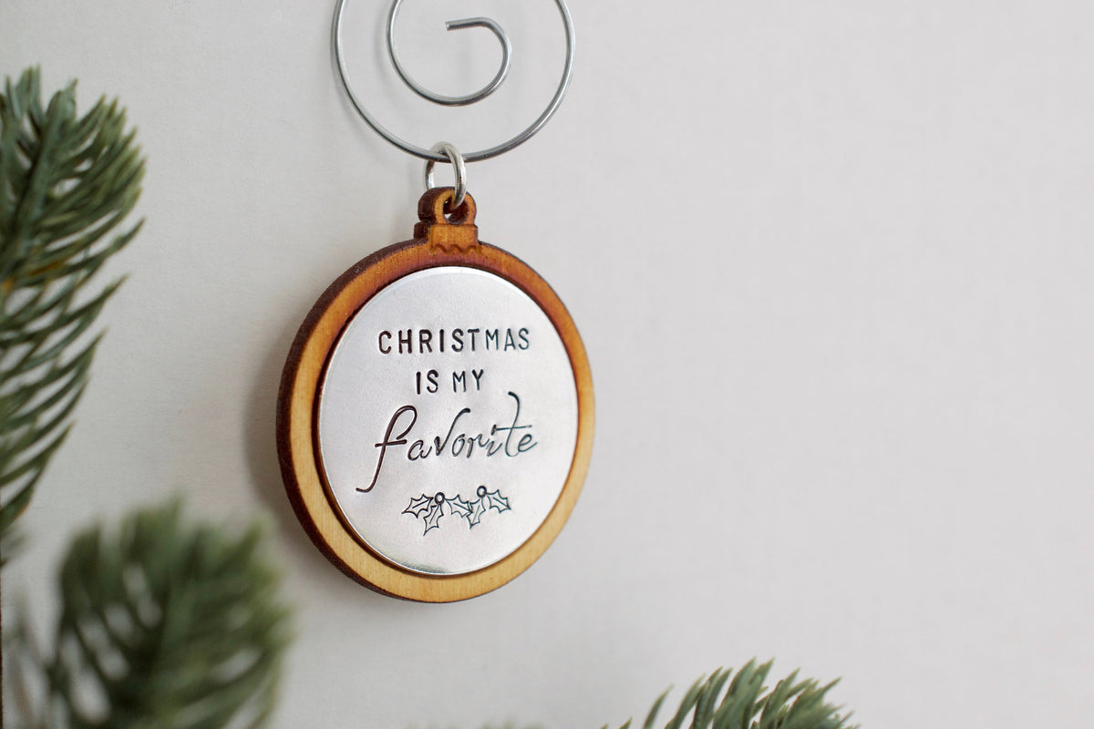 Christmas is my Favorite Ornament 