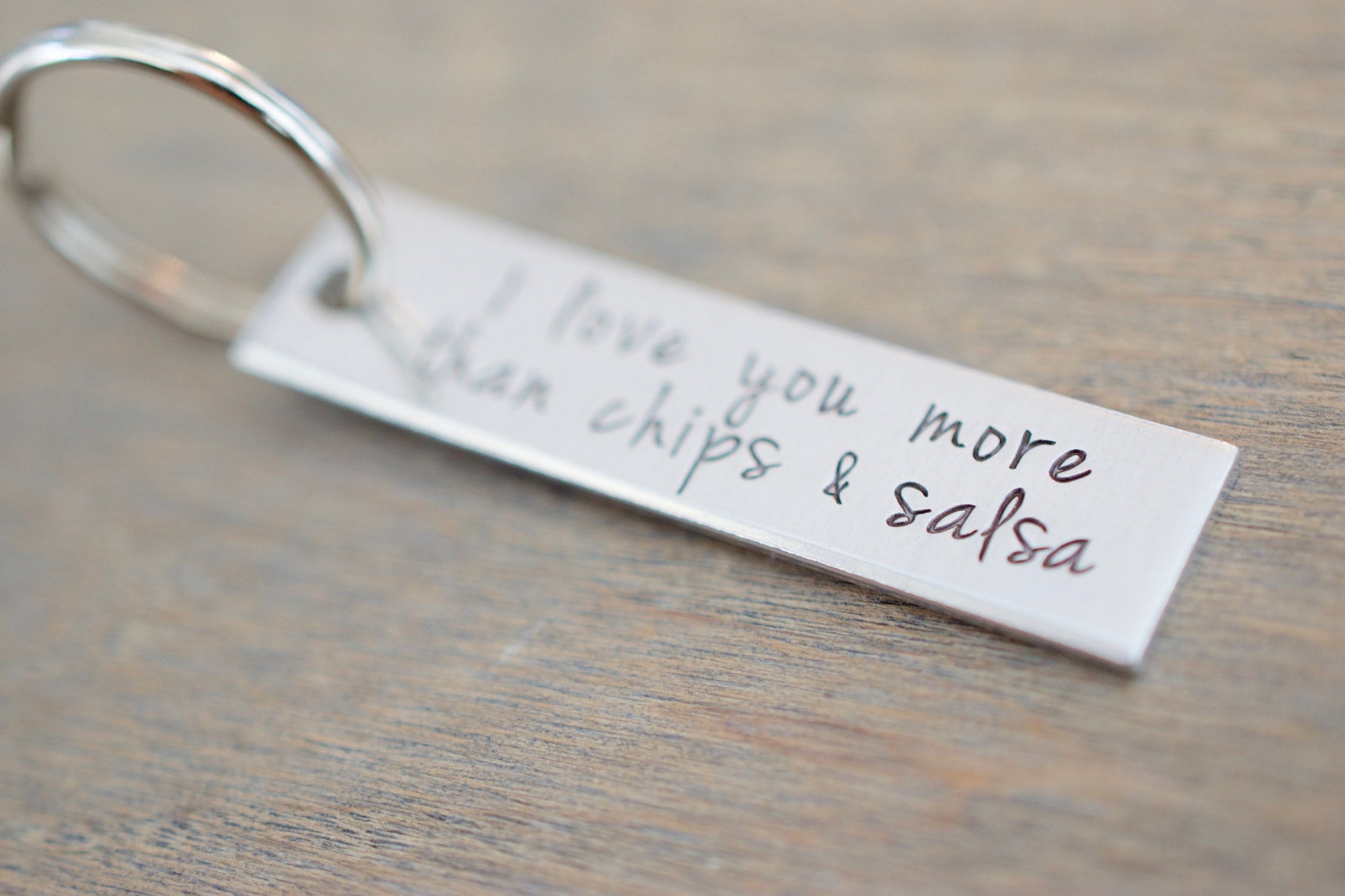 I love you more than Keychain 