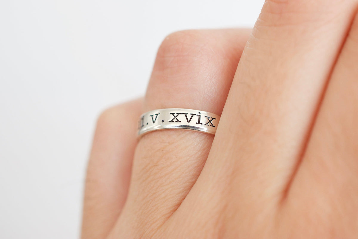 Roman Numerals  Ring 
