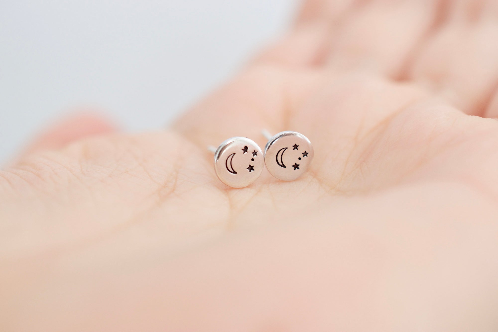 Moon and Stars Earrings 