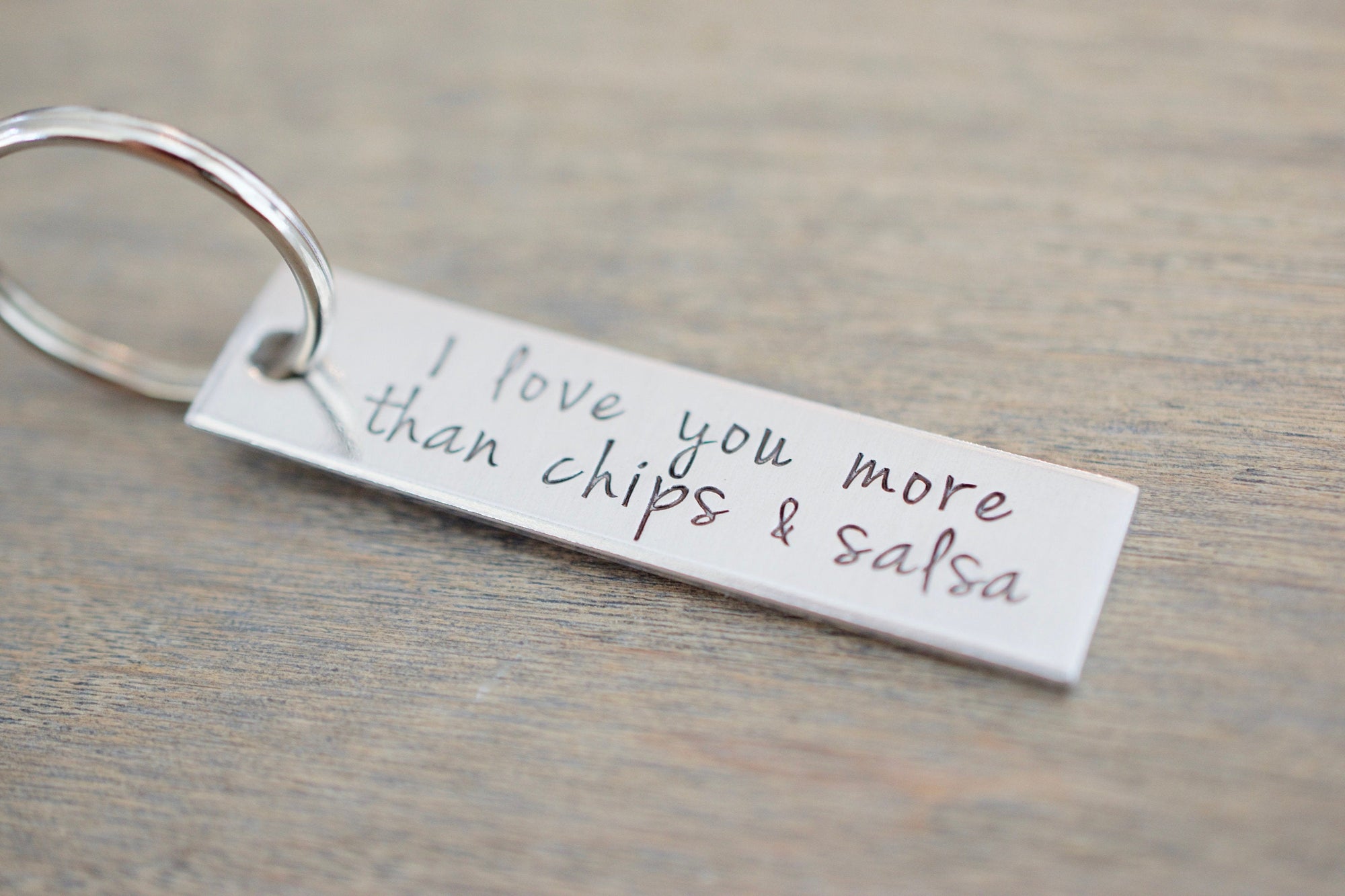 I love you more than Keychain 