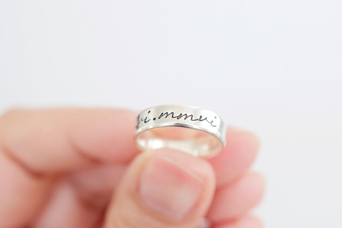 Roman Numerals Ring 
