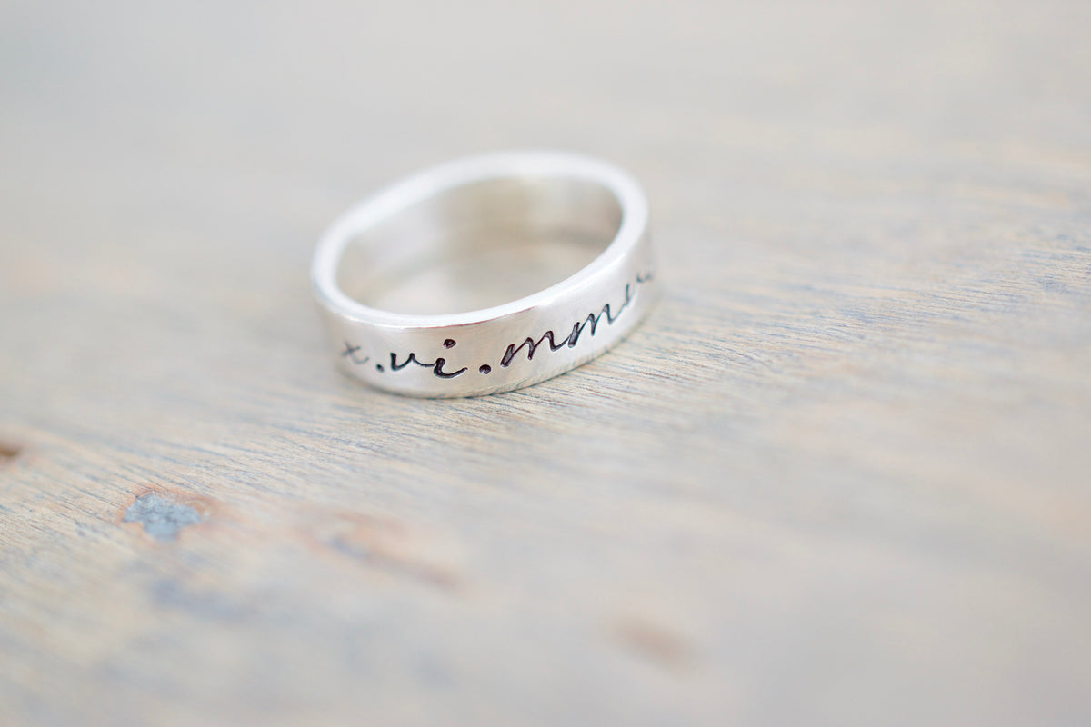 Roman Numerals Ring 