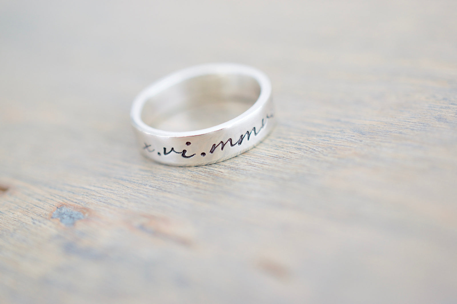 Roman Numerals Ring 