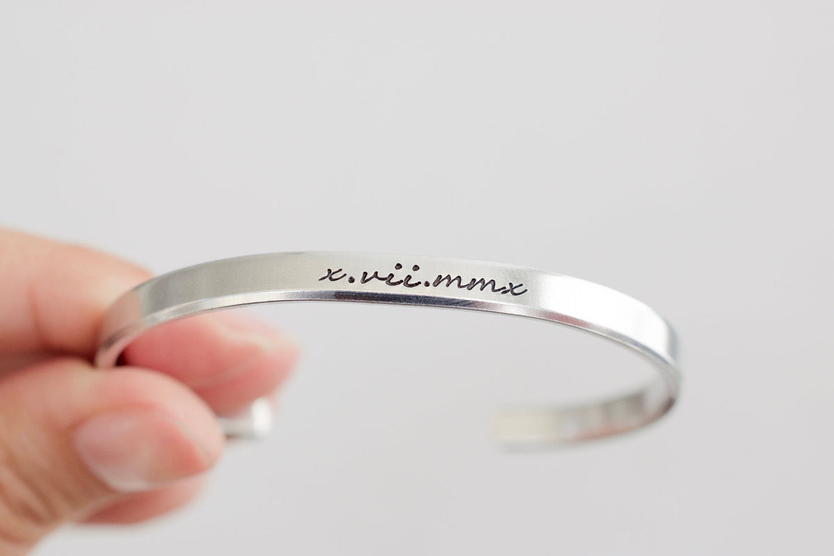 Roman Numeral Bracelet 