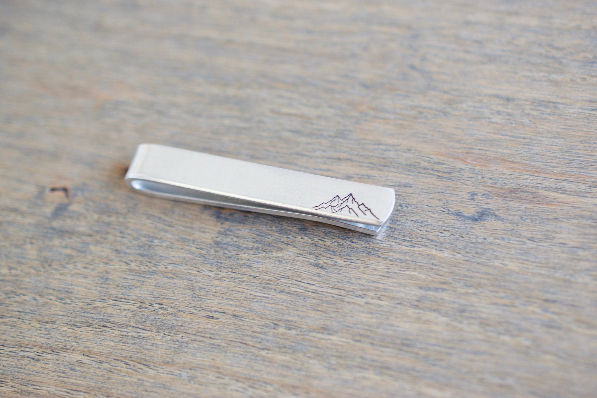 Mountain Tie Clip 