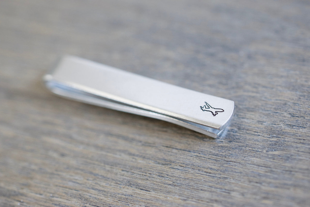 Airplane Tie Clip 