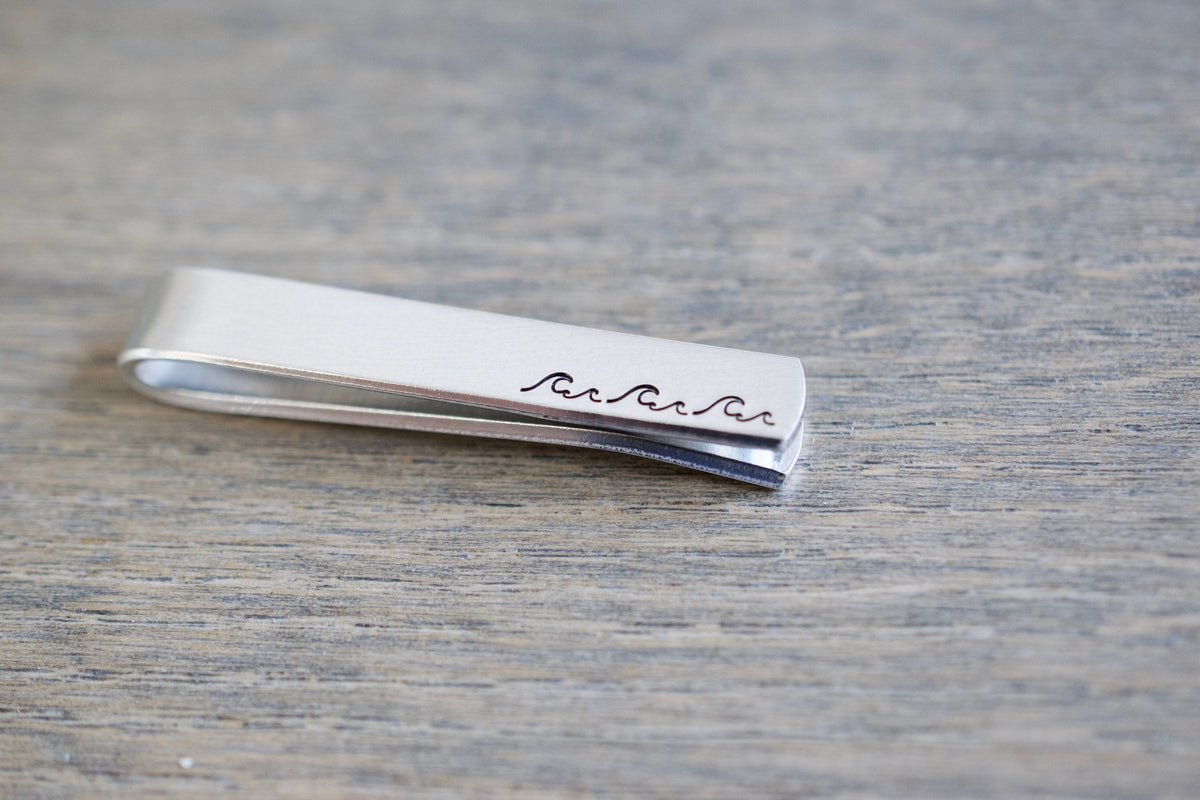 Wave Tie Clip 