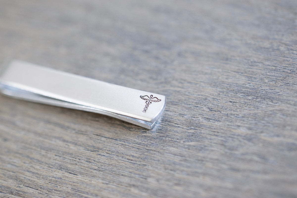 Caduceus Tie Clip 