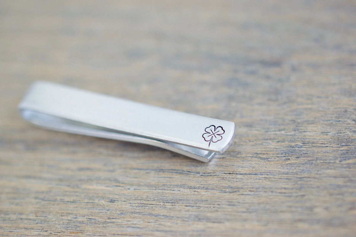 Clover Tie Clip 