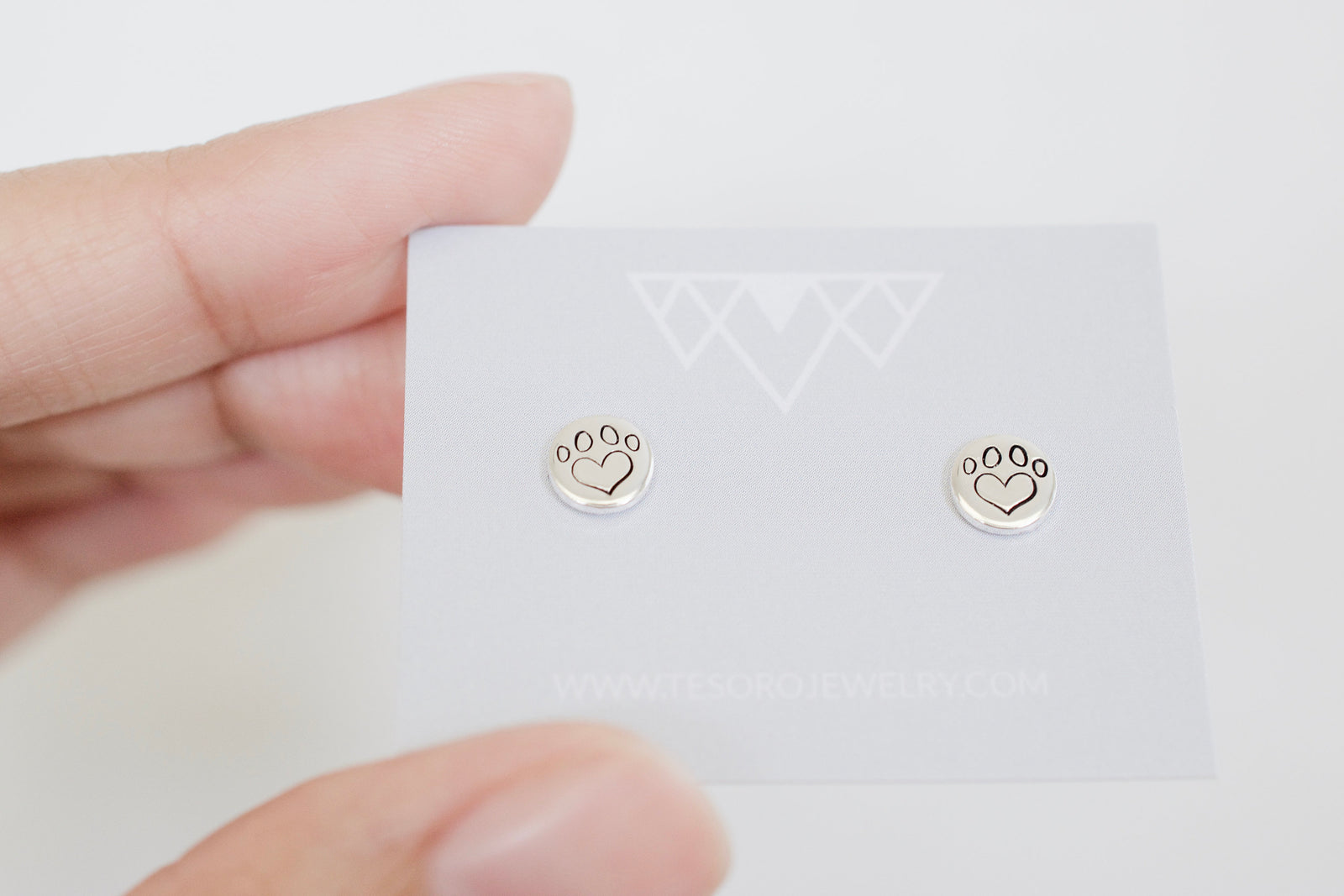 Pawprint Earrings 