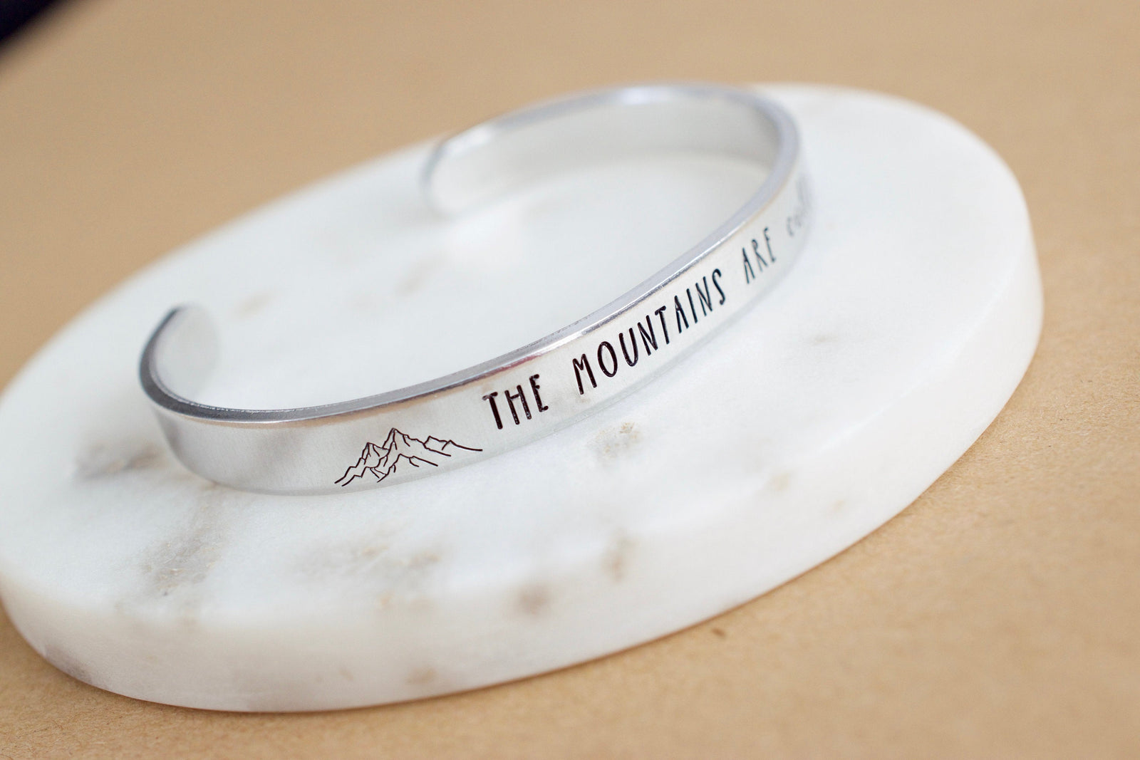 The Mountains are Calling Bracelet 