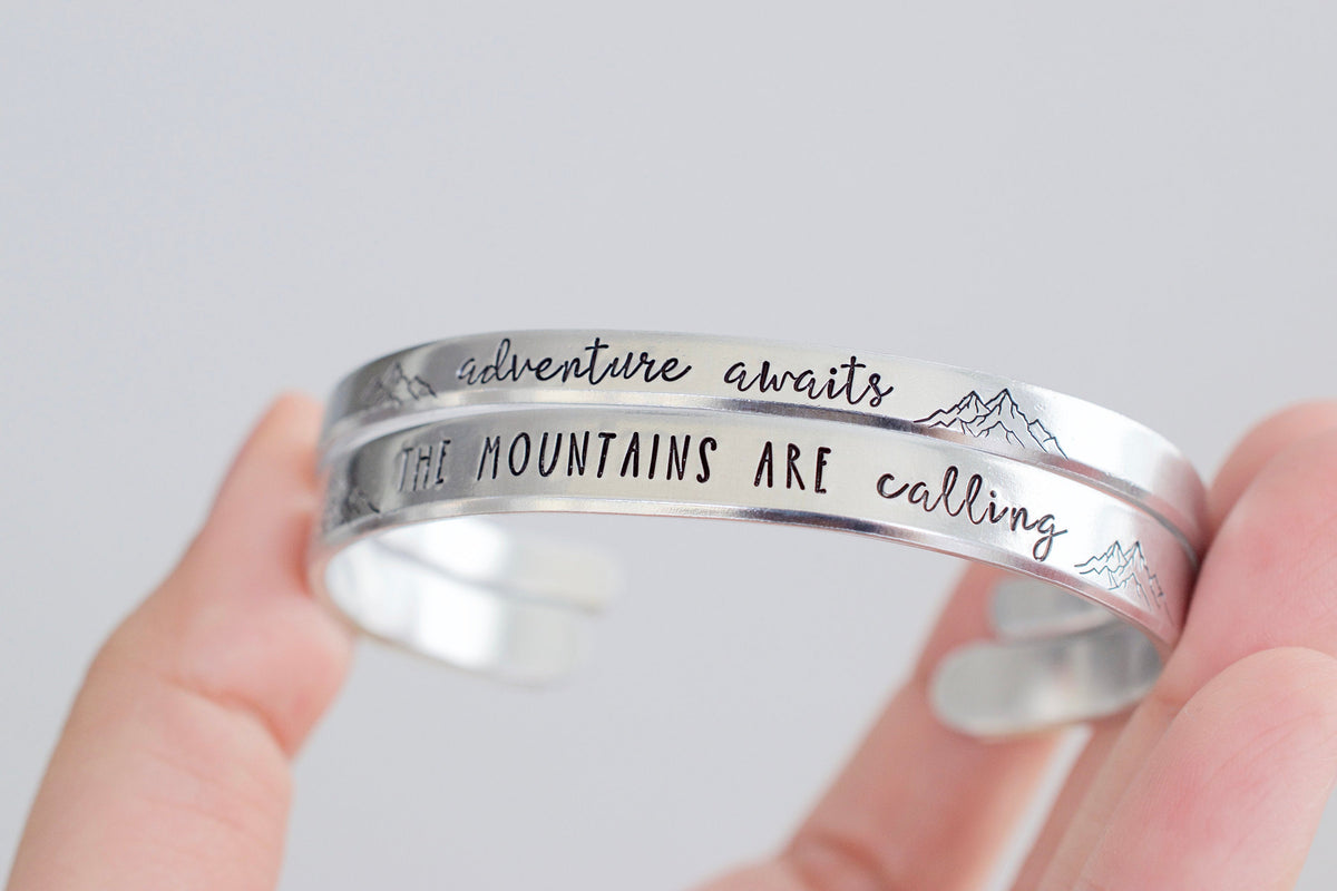 The Mountains are Calling Bracelet 