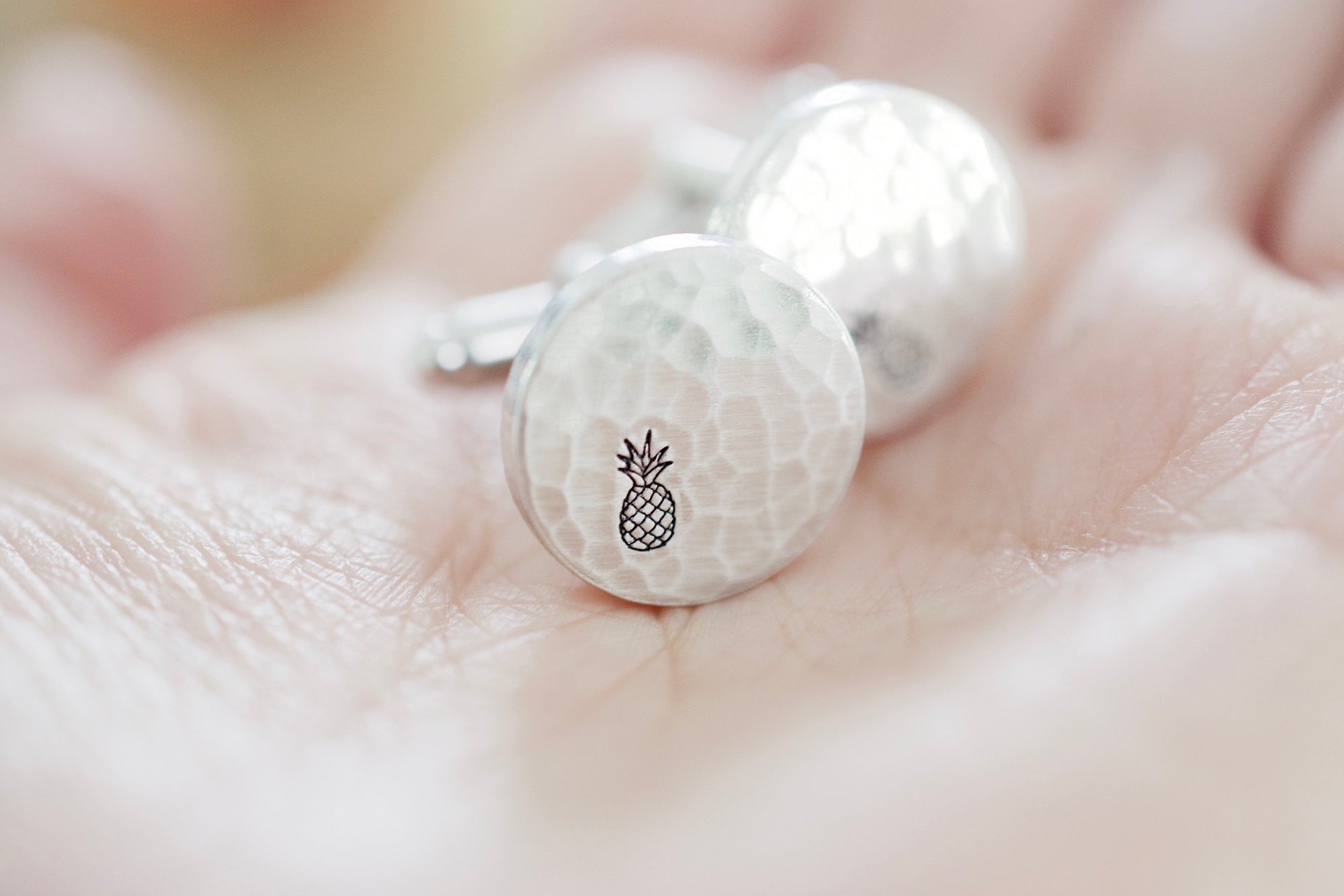 Pineapple Cufflinks 