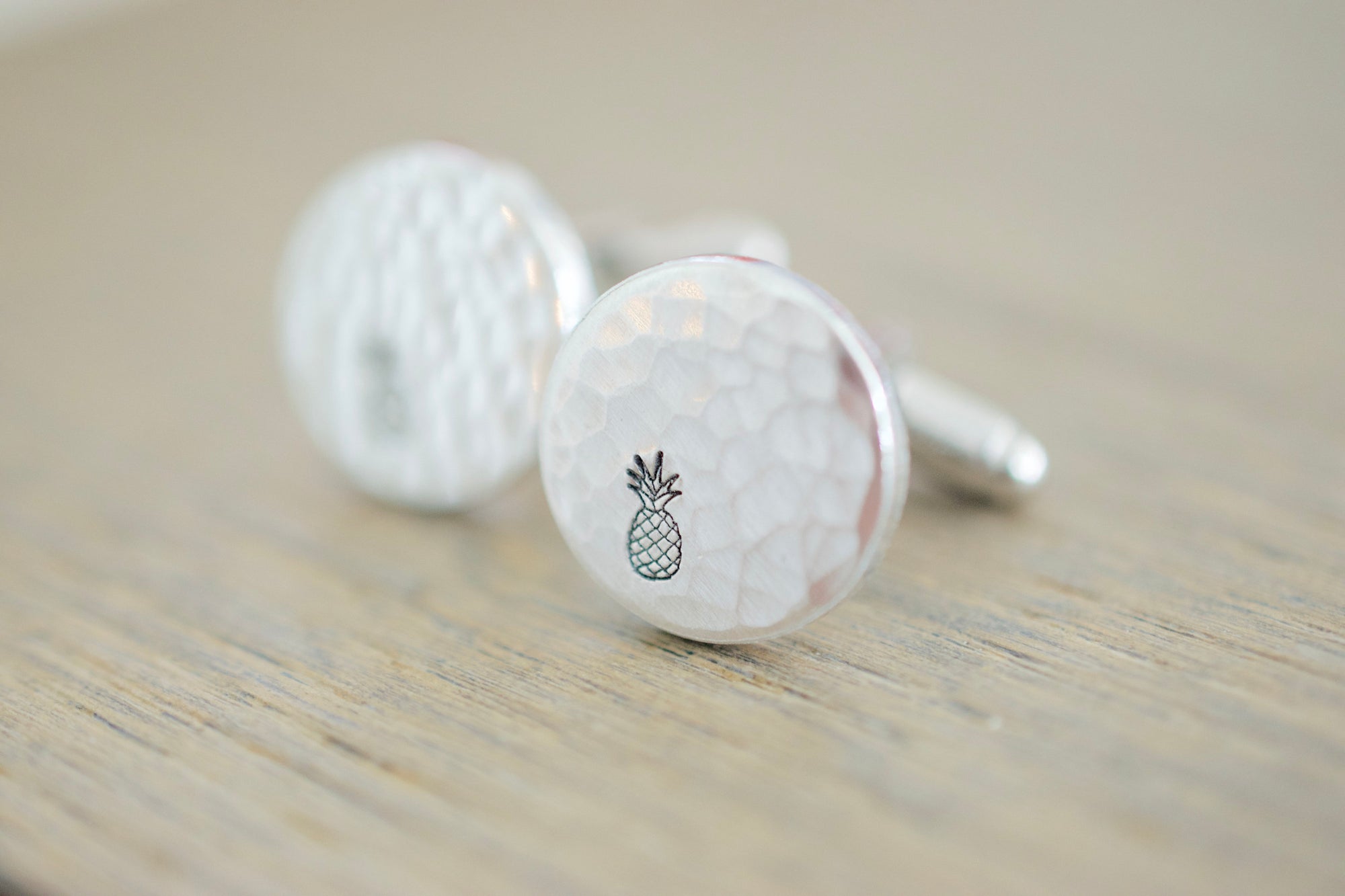 Pineapple Cufflinks 