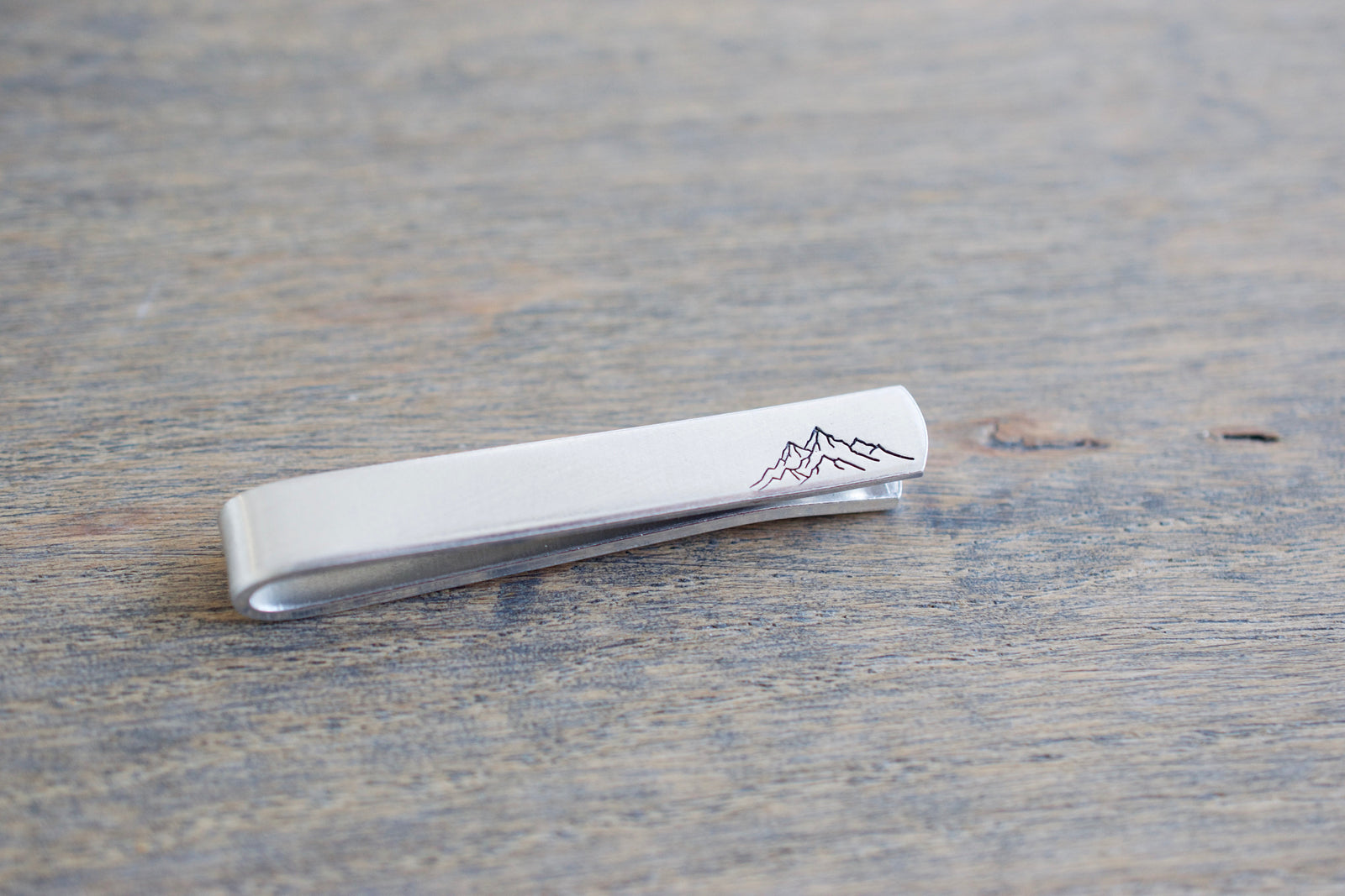Mountain Tie Clip 