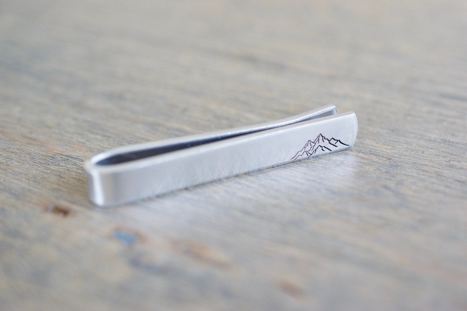 Mountain Tie Clip 