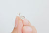 Donut Earrings - Sterling Doughnut Stud Earrings