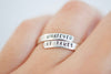 Whatever It Takes Ring - Sterling Silver Wrap Ring - Gift for Her