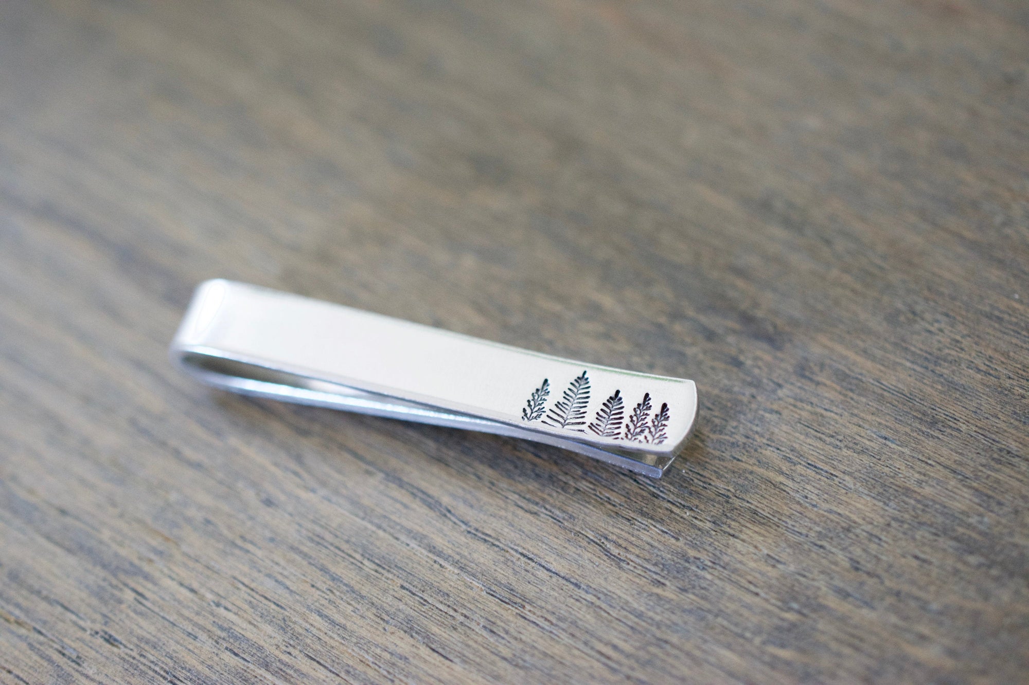 Forest Tie Clip - Tree Tie Clip - Gift for Him