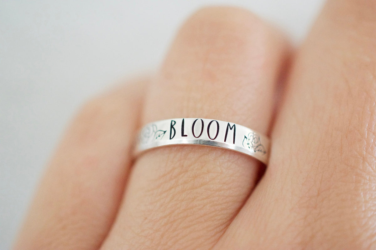 Bloom Ring - Sterling Silver Ring - Floral Ring - Gift for Her