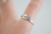 Best Friends Wrap Ring - Sterling Silver Ring