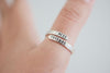 Best Friends Wrap Ring - Sterling Silver Ring - Friend Jewelry