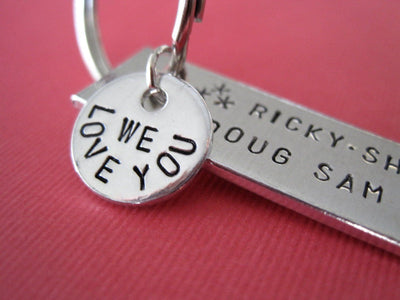Personalized Keychain with Tag